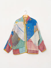 The Ladhiya Suzani Quilted Kantha Jacket