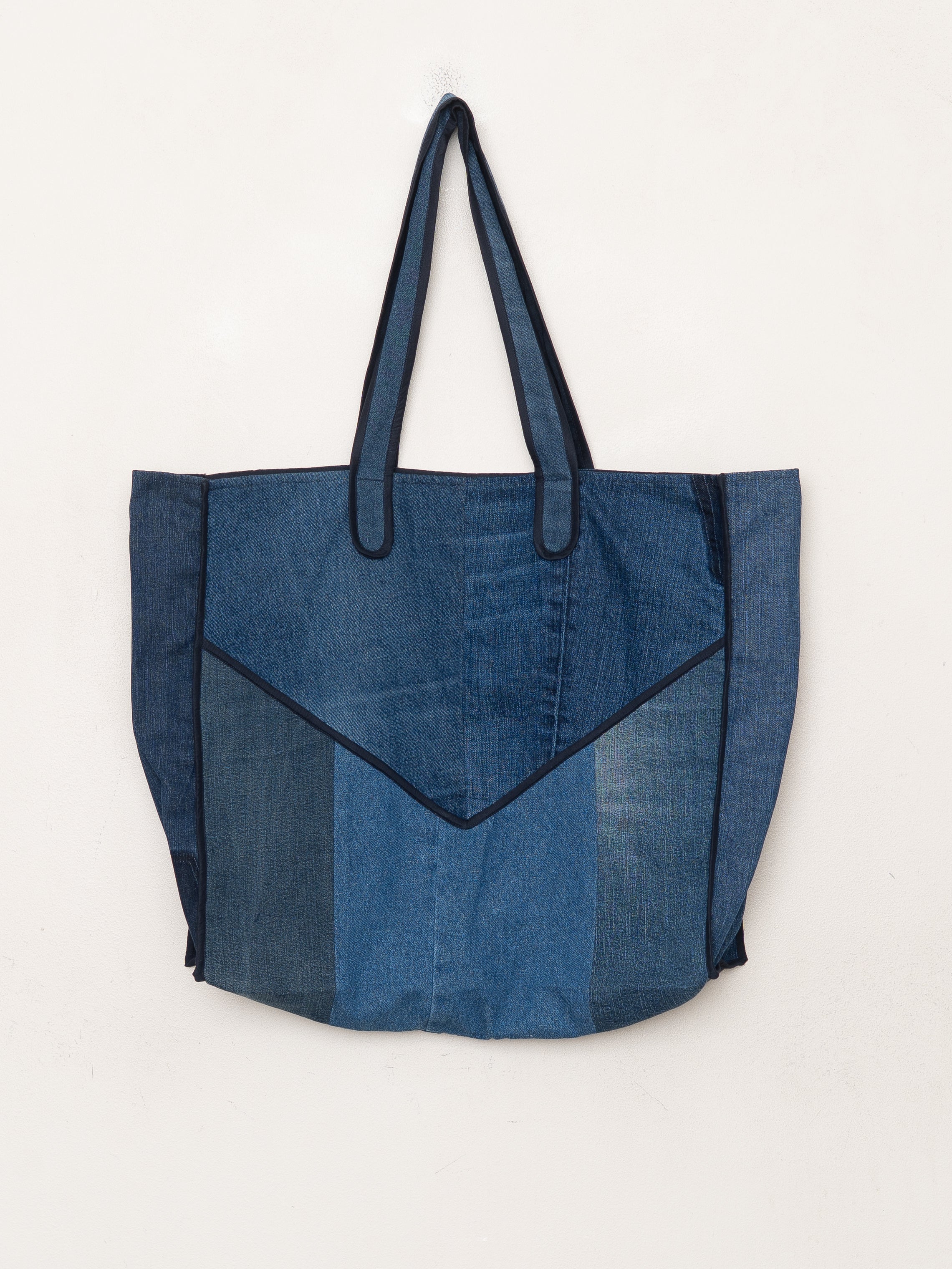 The Pasha Carryall Denim Tote Bag