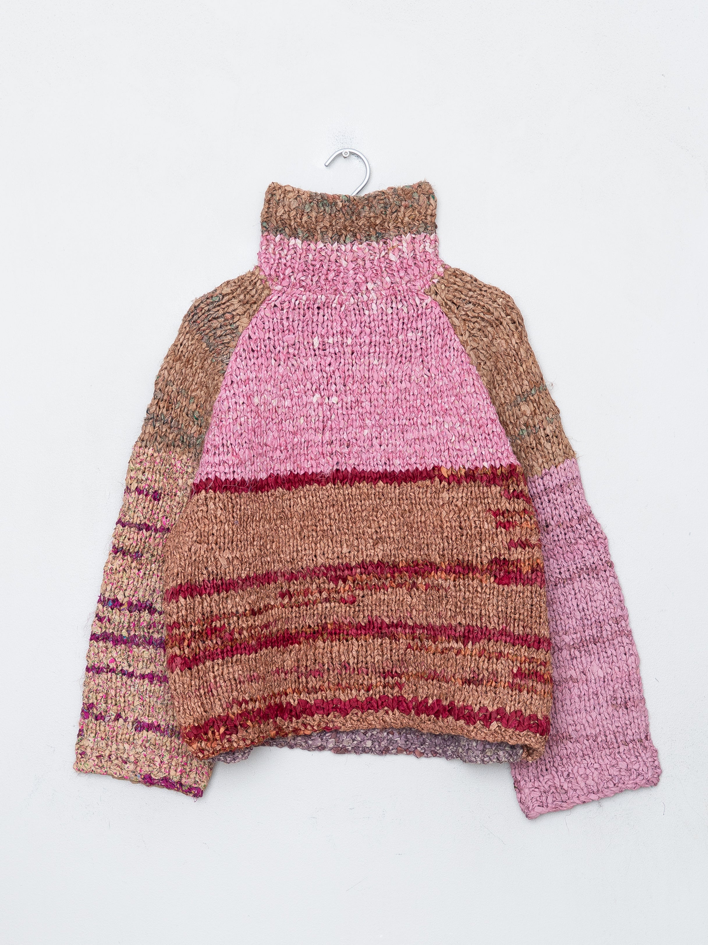 The Vishnu Knitted Silk Roll-Neck Sweater