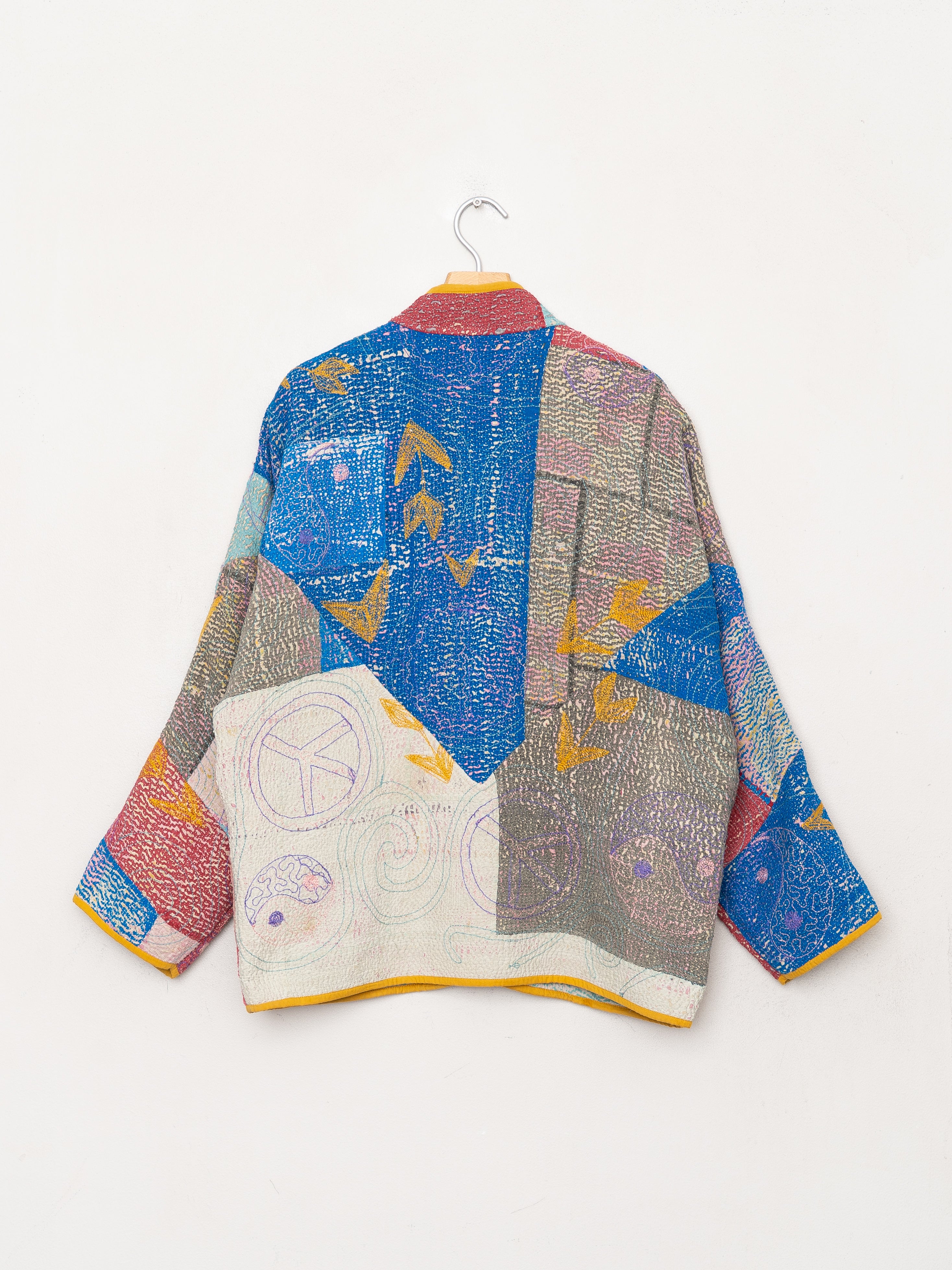 The Ladhiya Suzani Quilted Kantha Jacket