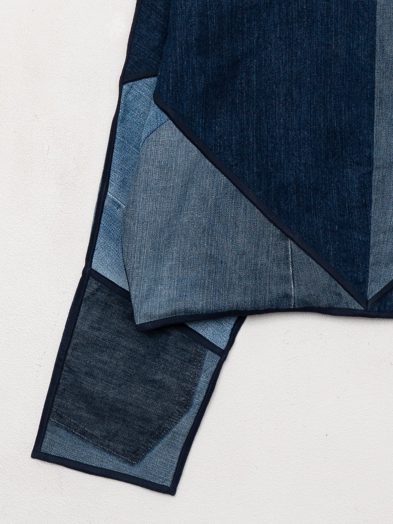 The Kaira Cropped Denim Jacket - Small - Wholesale