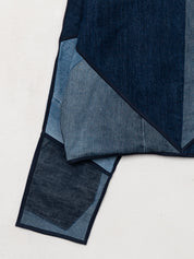 The Kaira Cropped Denim Jacket - Small - Wholesale