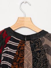 The Simmy Short Dress  - One Size - Upcycled Silk