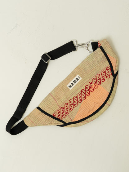 The Faiza Quilted Kantha Belt Bag