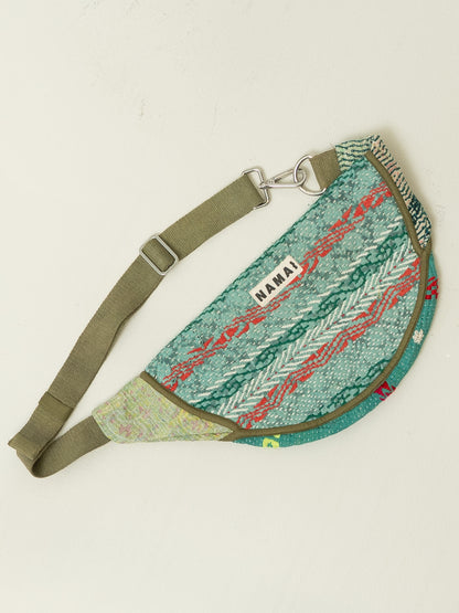 The Faiza Quilted Kantha Belt Bag