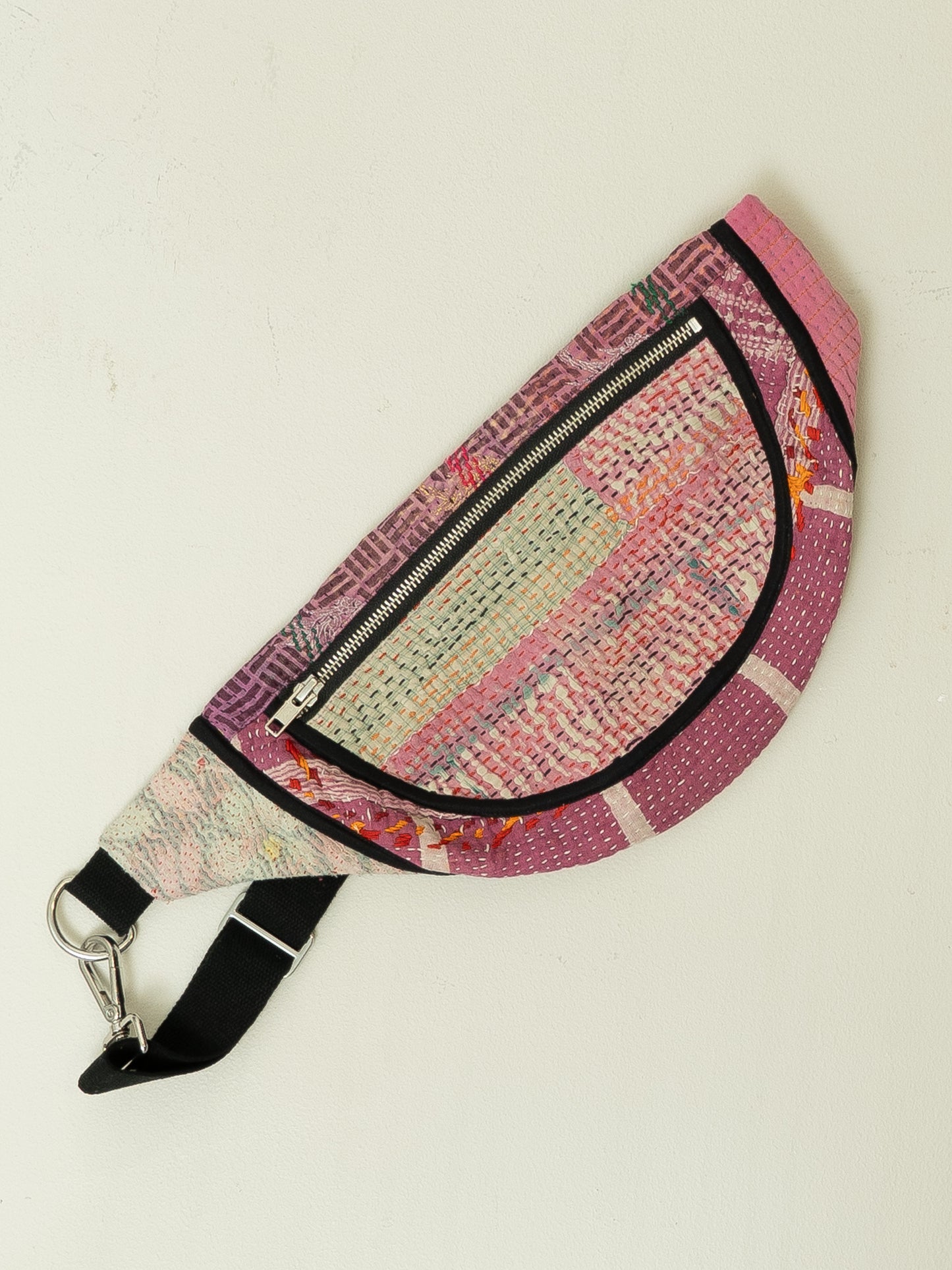 The Faiza Quilted Kantha Belt Bag