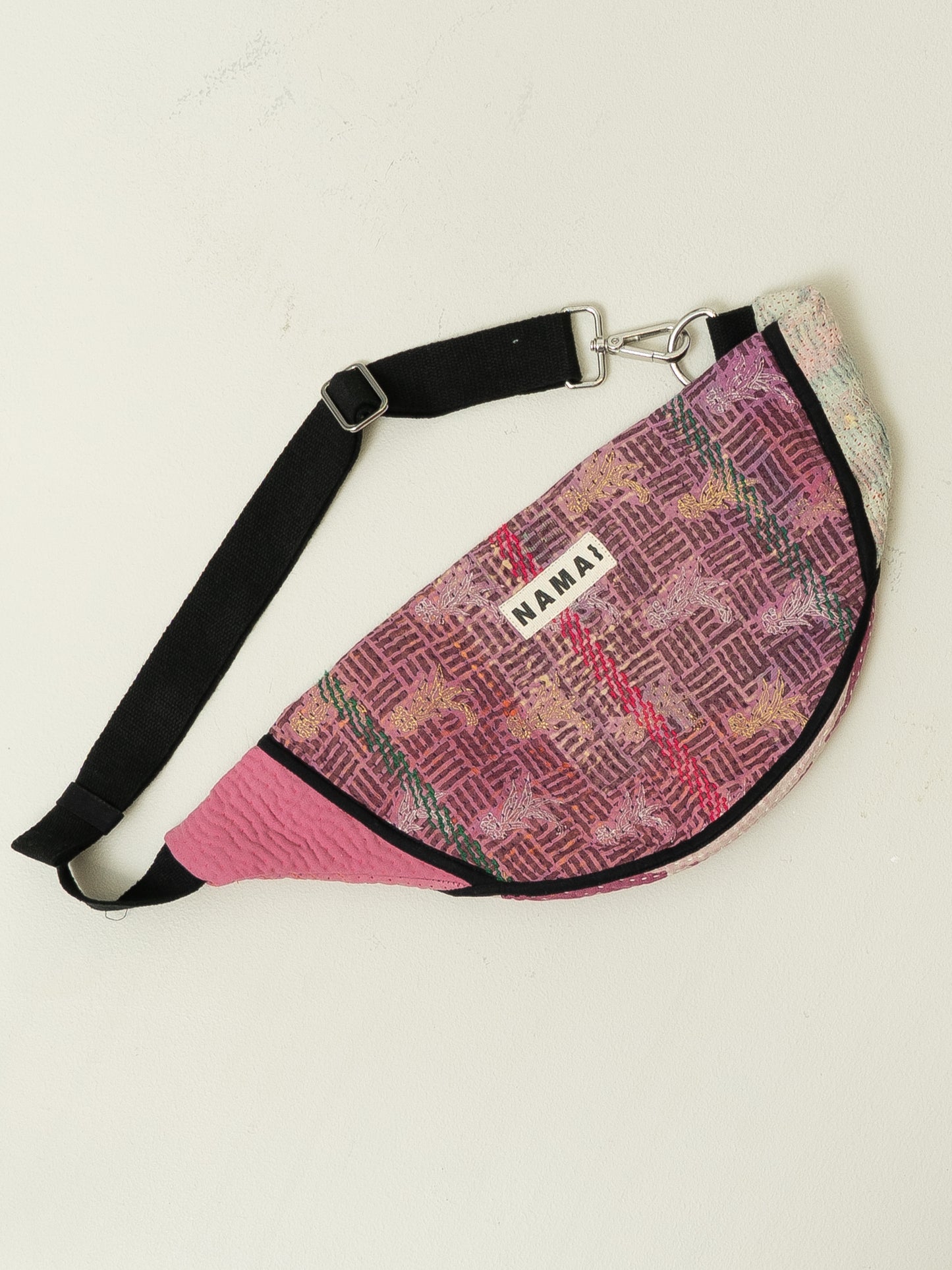 The Faiza Quilted Kantha Belt Bag