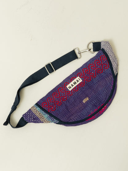 The Faiza Quilted Kantha Belt Bag