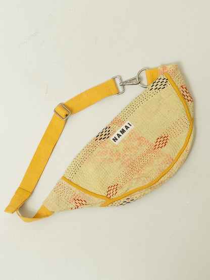 The Faiza Quilted Kantha Belt Bag