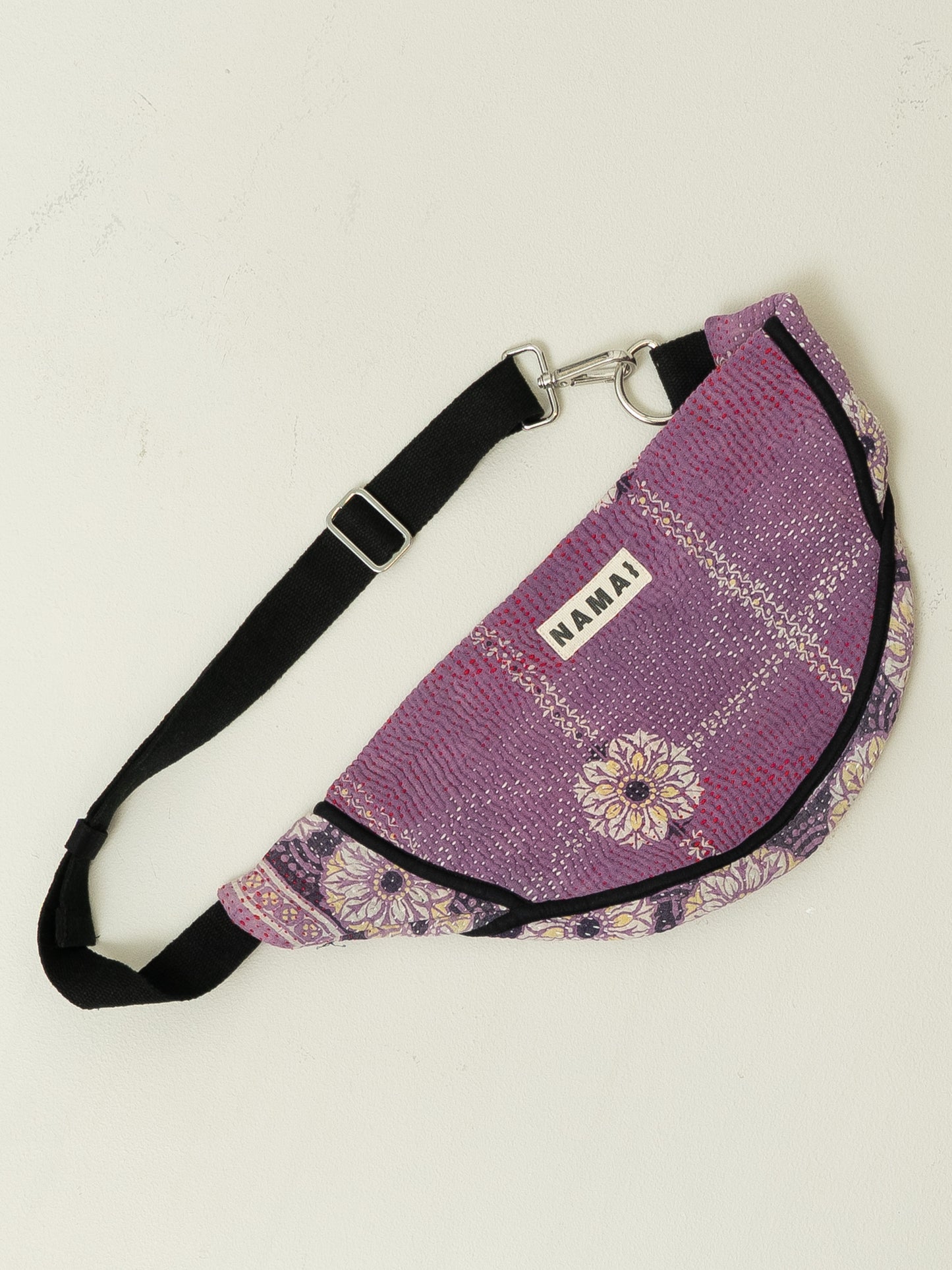 The Faiza Quilted Kantha Belt Bag