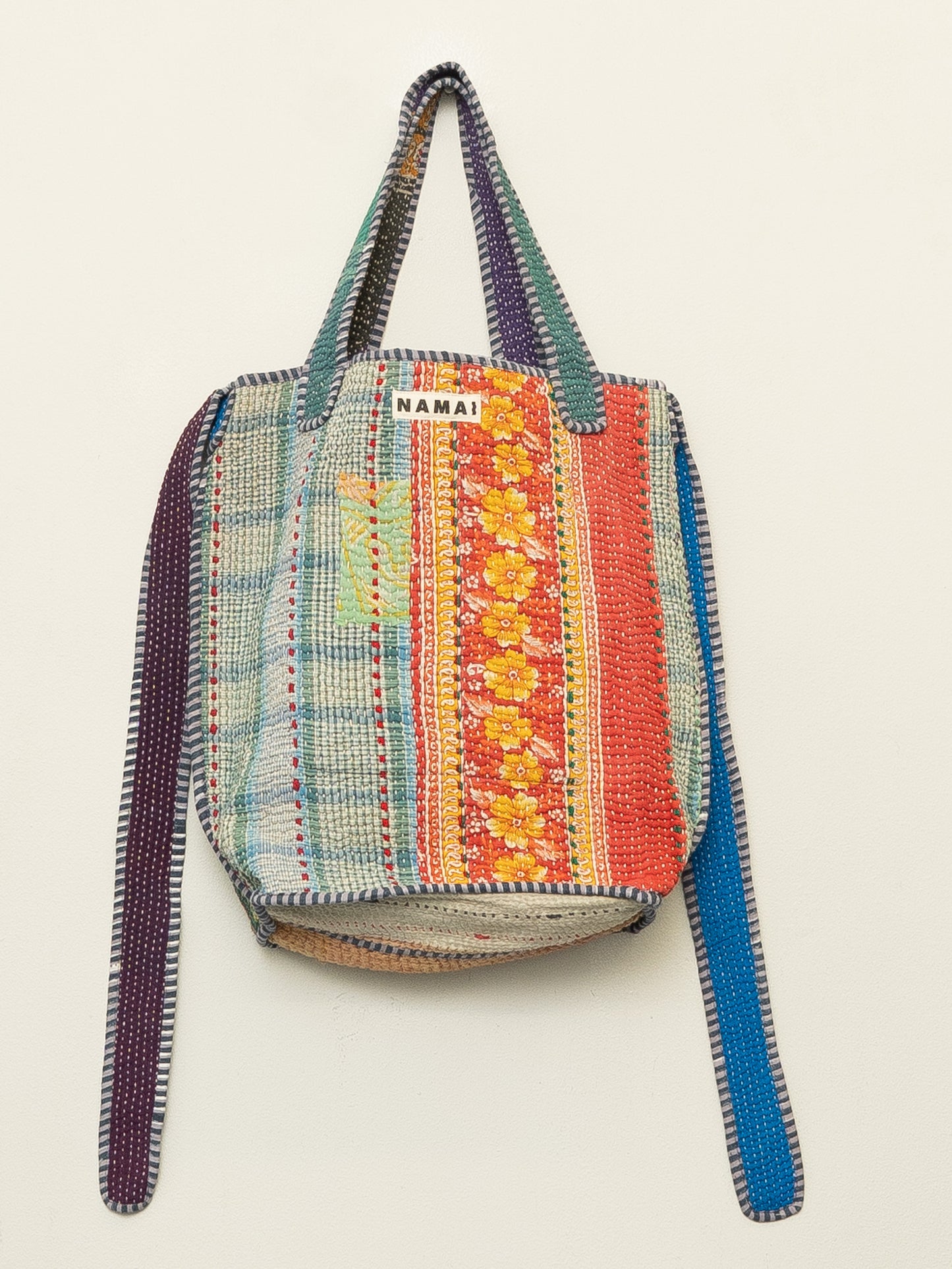 The Xoti II Zero-Waste Quilted Kantha Bag