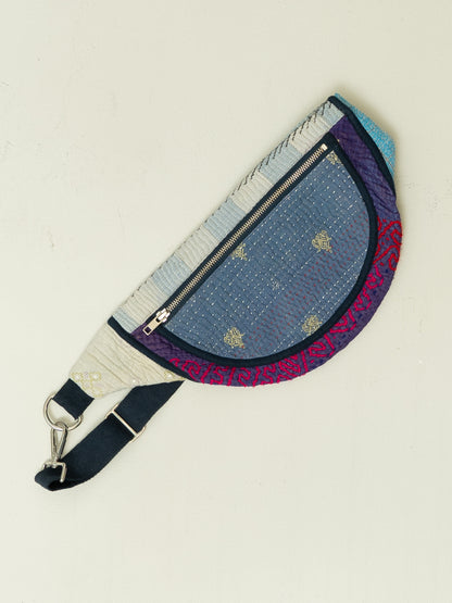 The Faiza Quilted Kantha Belt Bag