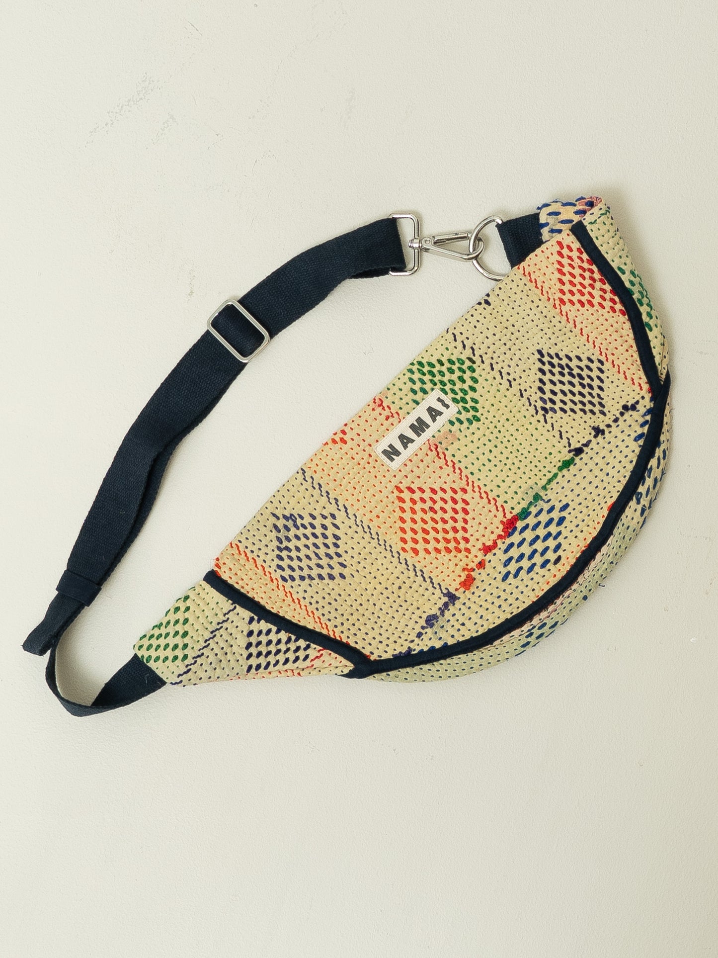 The Faiza Quilted Kantha Belt Bag