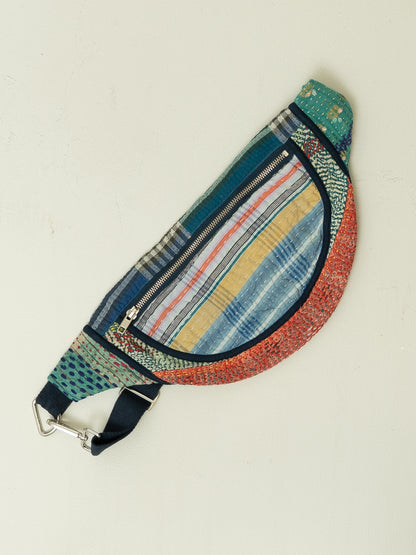 The Faiza Quilted Kantha Belt Bag