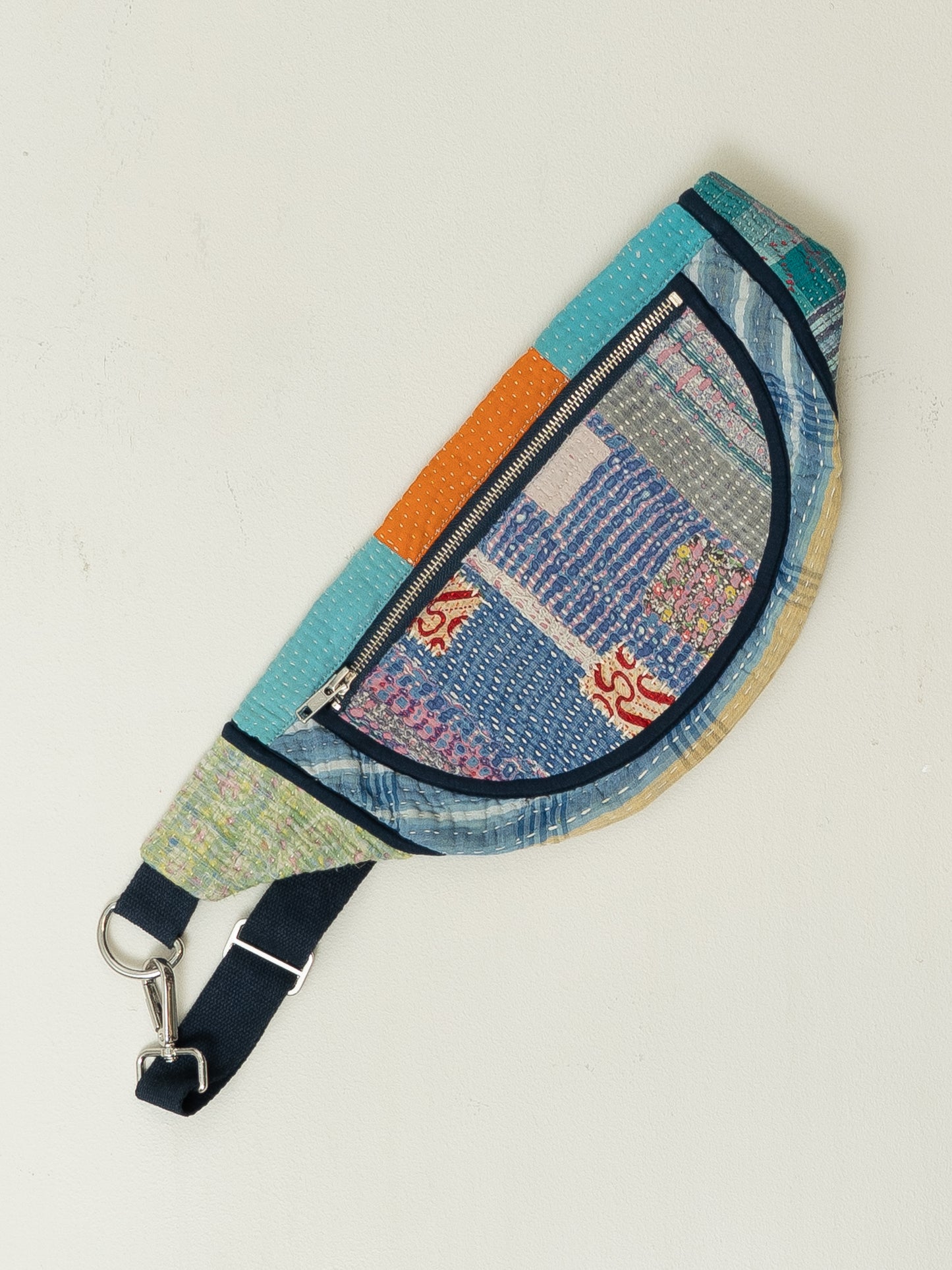 The Faiza Quilted Kantha Belt Bag