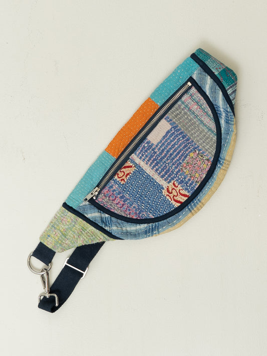 The Faiza Quilted Kantha Belt Bag