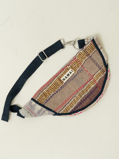 The Faiza Quilted Kantha Belt Bag