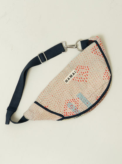 The Faiza Quilted Kantha Belt Bag