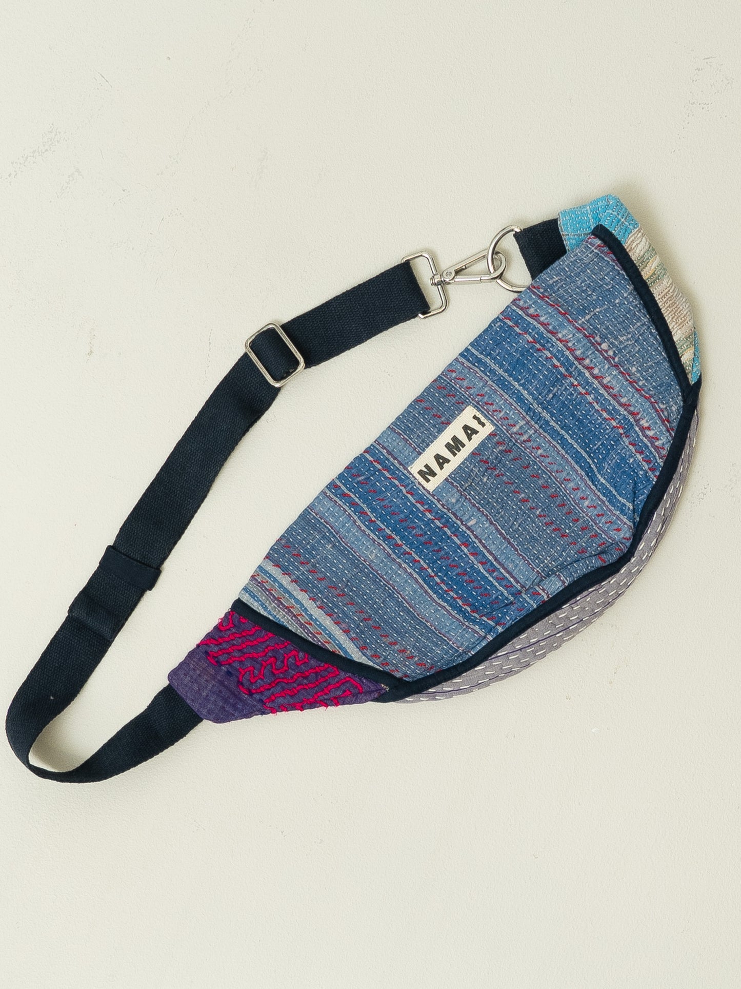 The Faiza Quilted Kantha Belt Bag