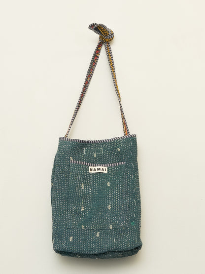 The Xoti II Zero-Waste Quilted Kantha Bag