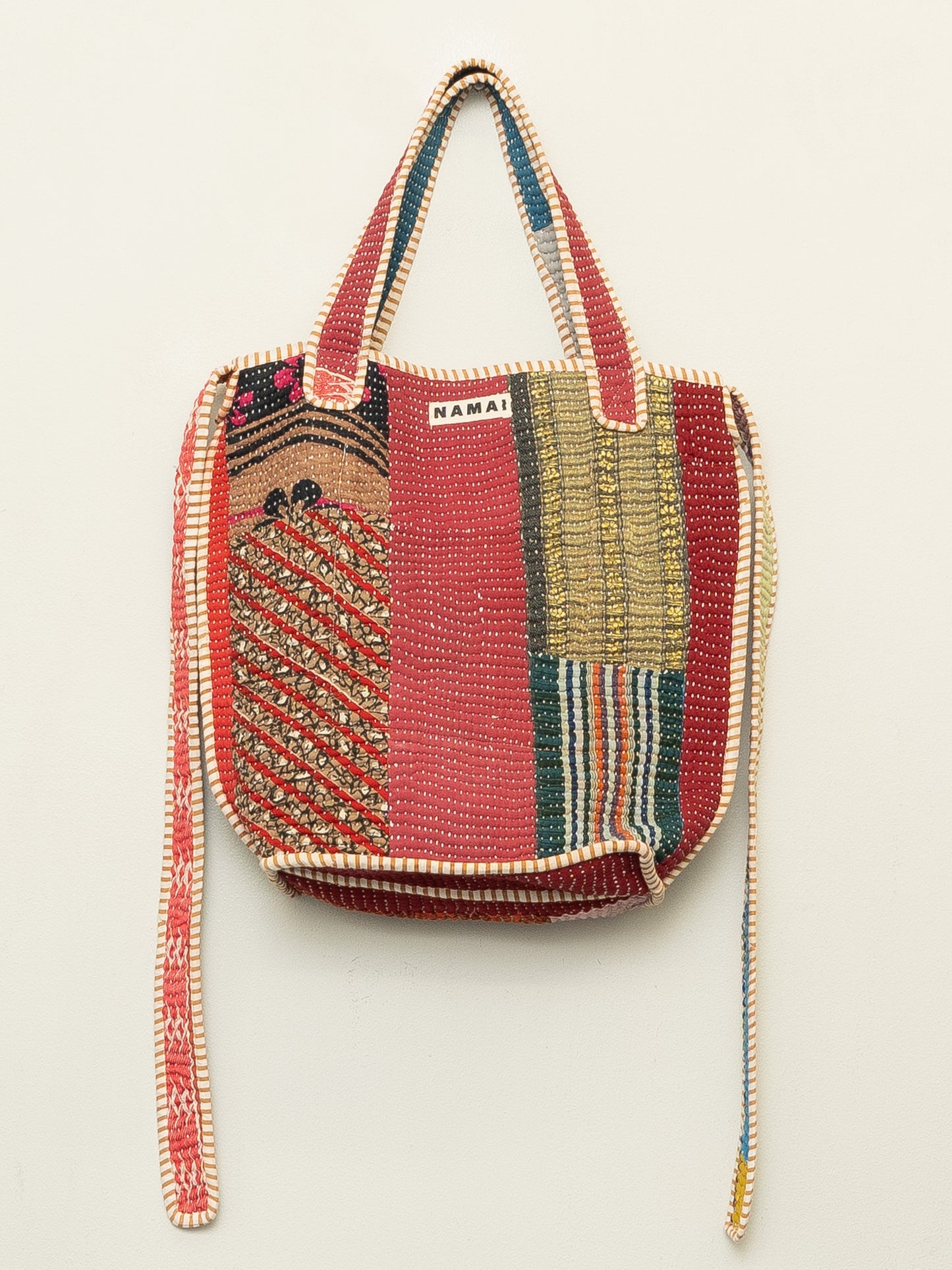 The Xoti II Zero-Waste Quilted Kantha Bag