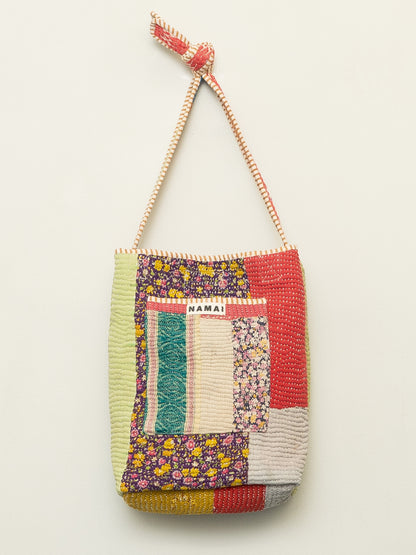 The Xoti II Zero-Waste Quilted Kantha Bag