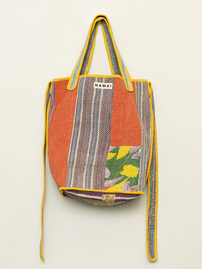 The Xoti II Zero-Waste Quilted Kantha Bag