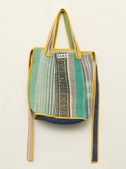 The Xoti II Zero-Waste Quilted Kantha Bag