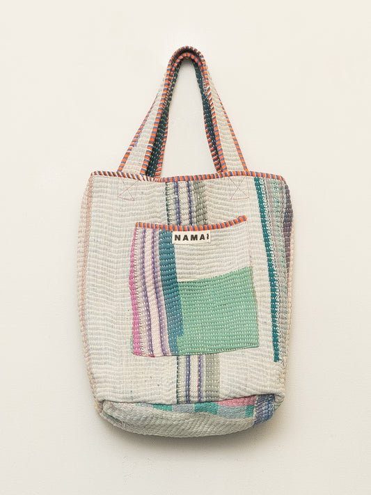 The Xoti II Zero-Waste Quilted Kantha Bag