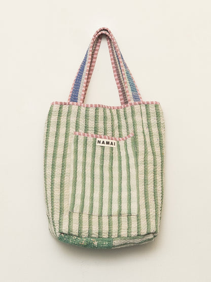 The Xoti II Zero-Waste Quilted Kantha Bag