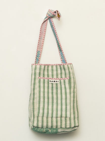 The Xoti II Zero-Waste Quilted Kantha Bag