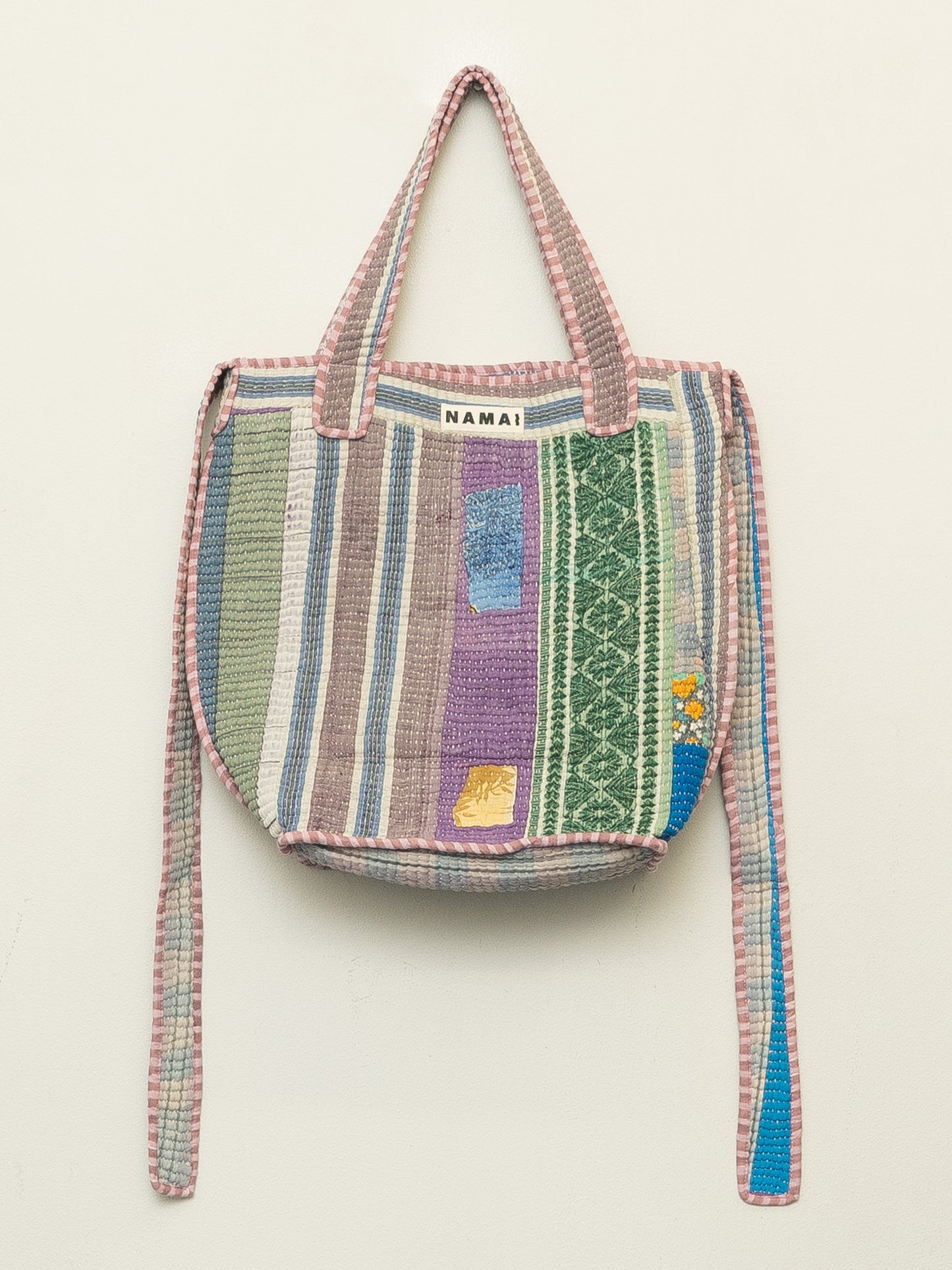 The Xoti II Zero-Waste Quilted Kantha Bag