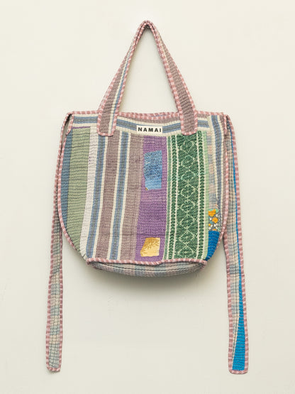 The Xoti II Zero-Waste Quilted Kantha Bag