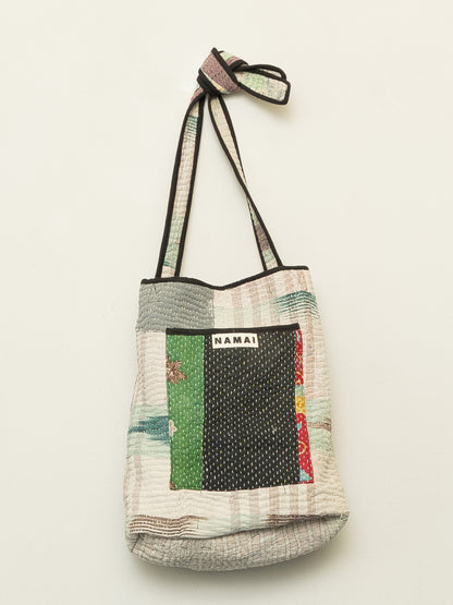 The Xoti II Zero-Waste Quilted Kantha Bag