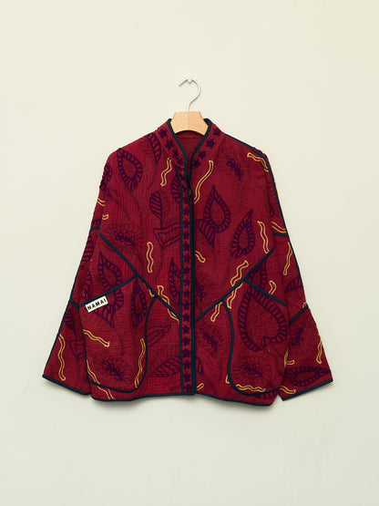 The Ladhiya Suzani Quilted Kantha Jacket