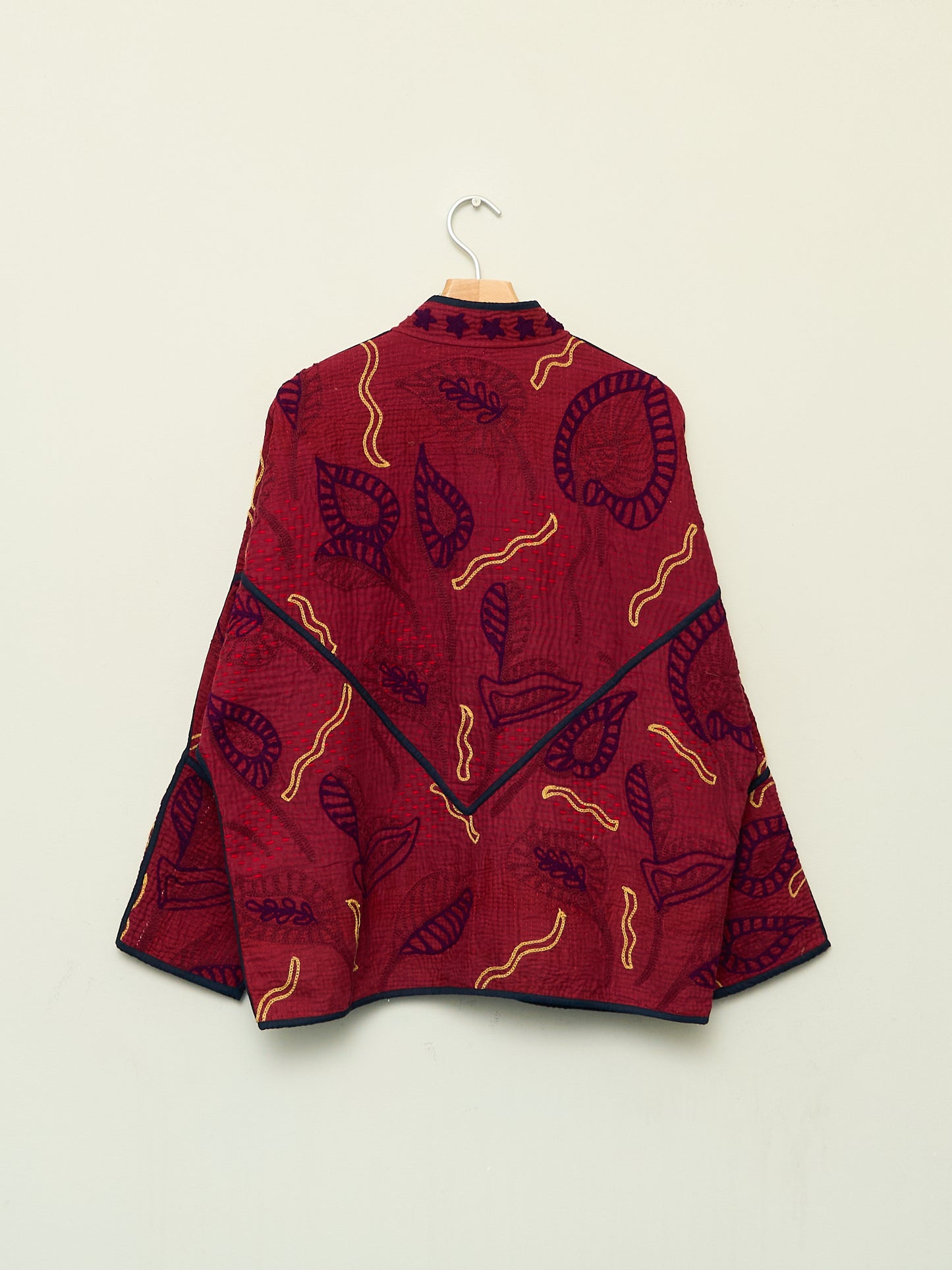 The Ladhiya Suzani Quilted Kantha Jacket