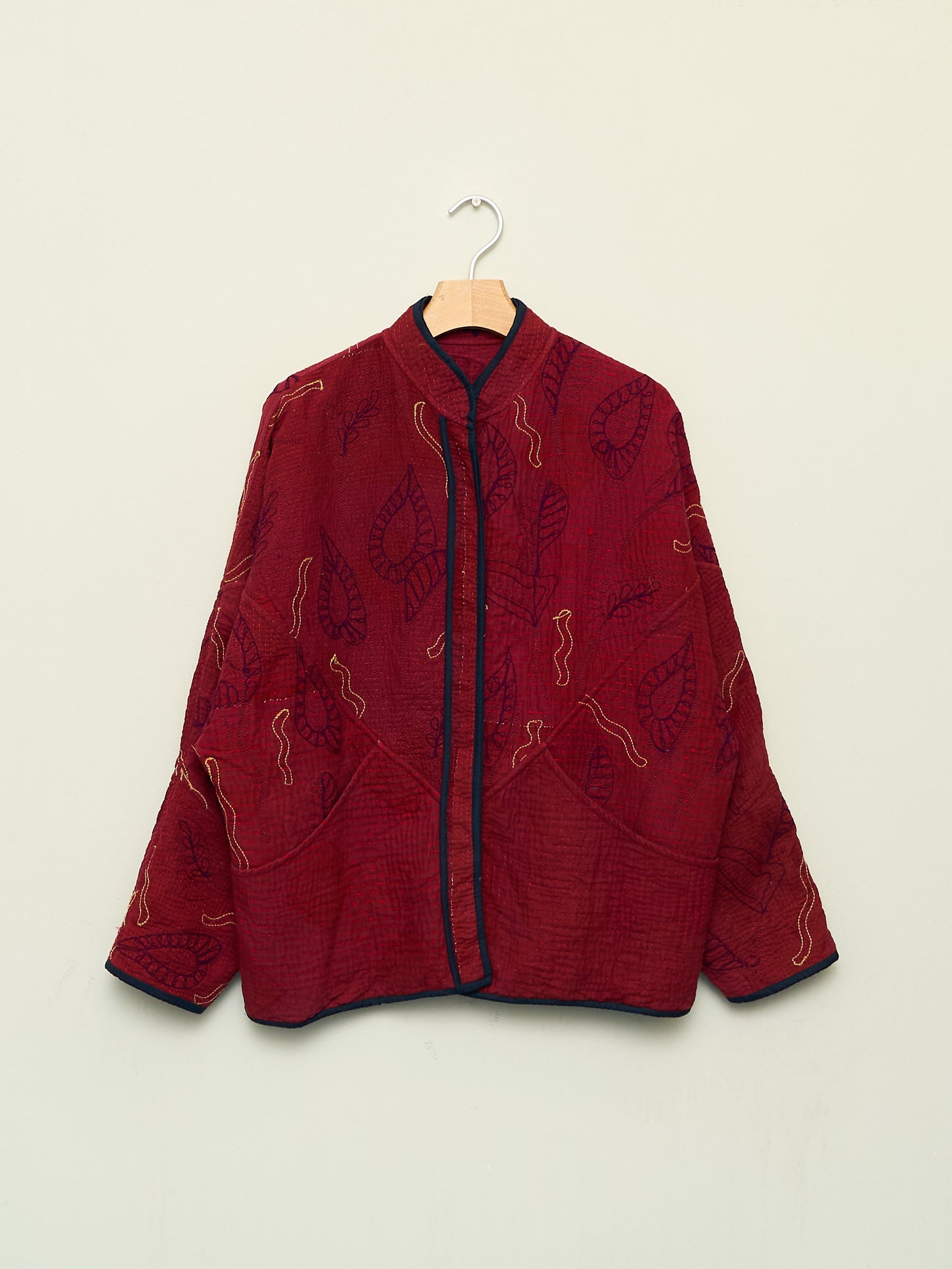 The Ladhiya Suzani Quilted Kantha Jacket