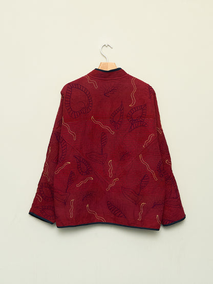 The Ladhiya Suzani Quilted Kantha Jacket