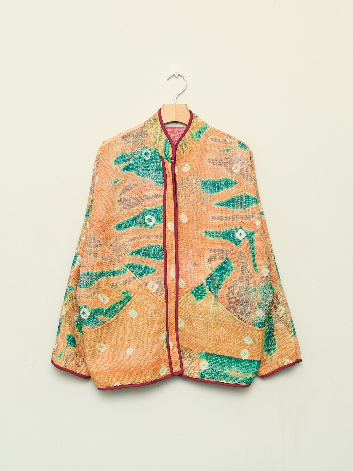 The Ladhiya Suzani Quilted Kantha Jacket