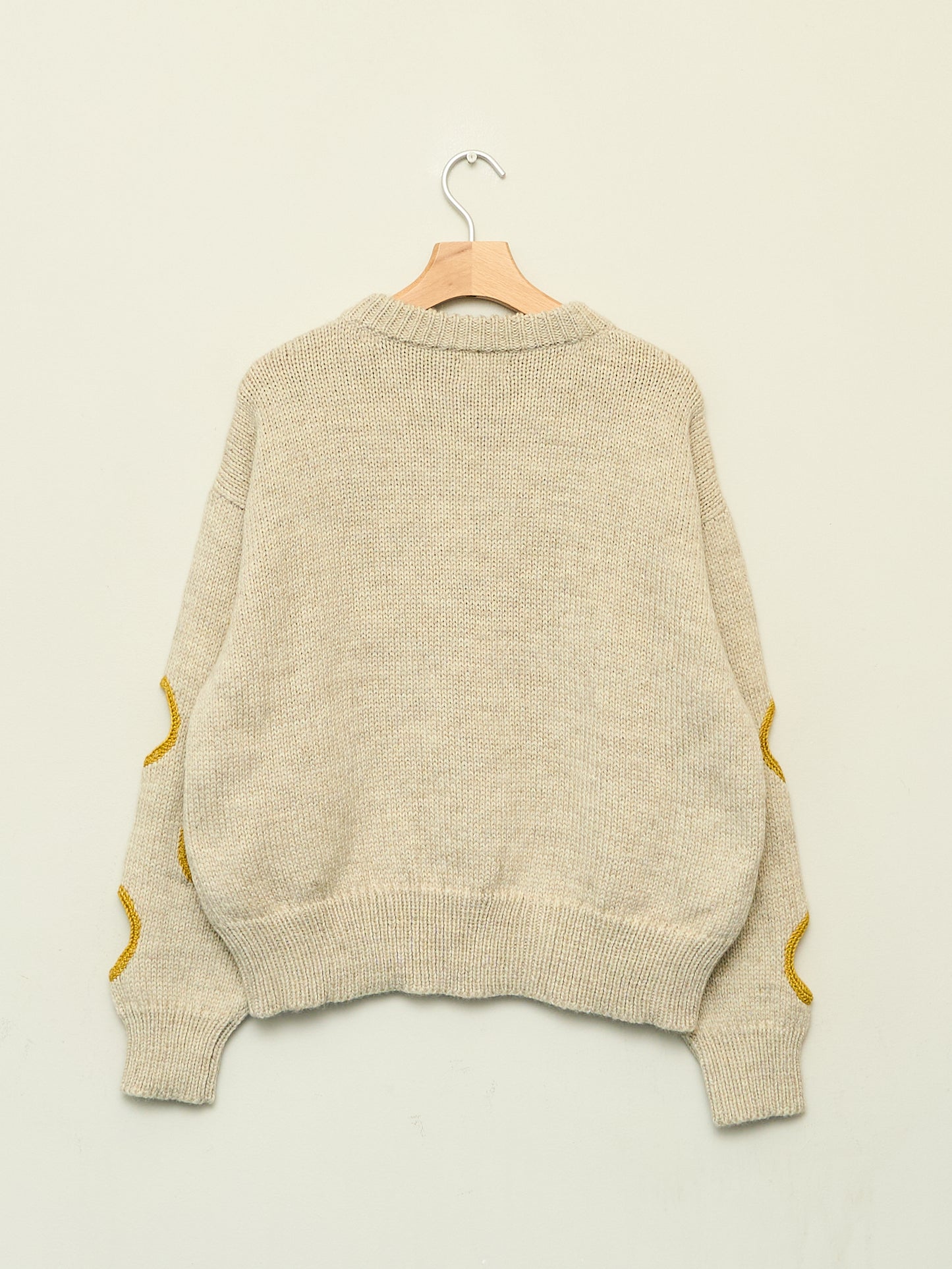 Degen Holes Sweater ~ Birch