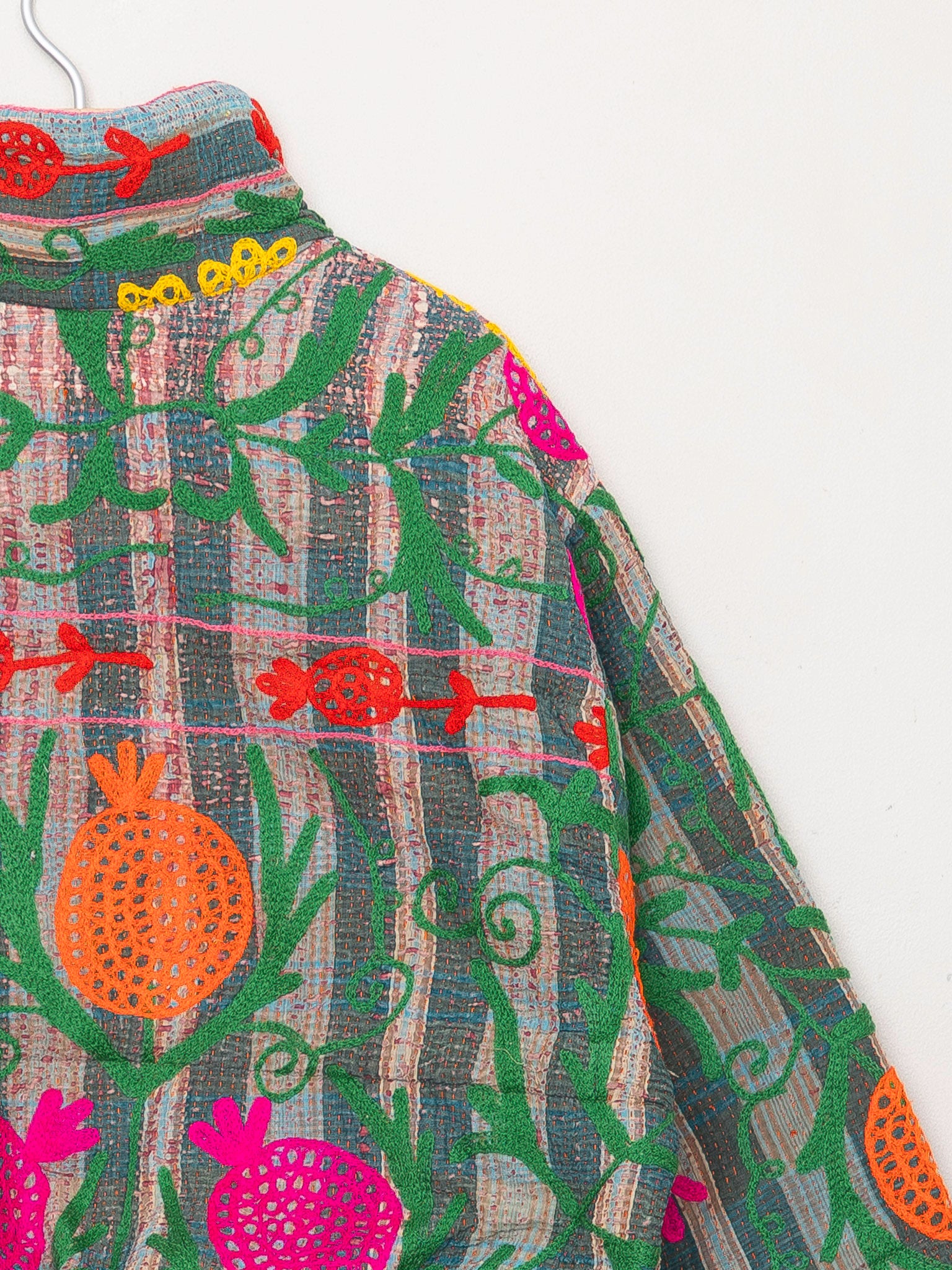 The Shira Quilted Puffer Bomber Jacket