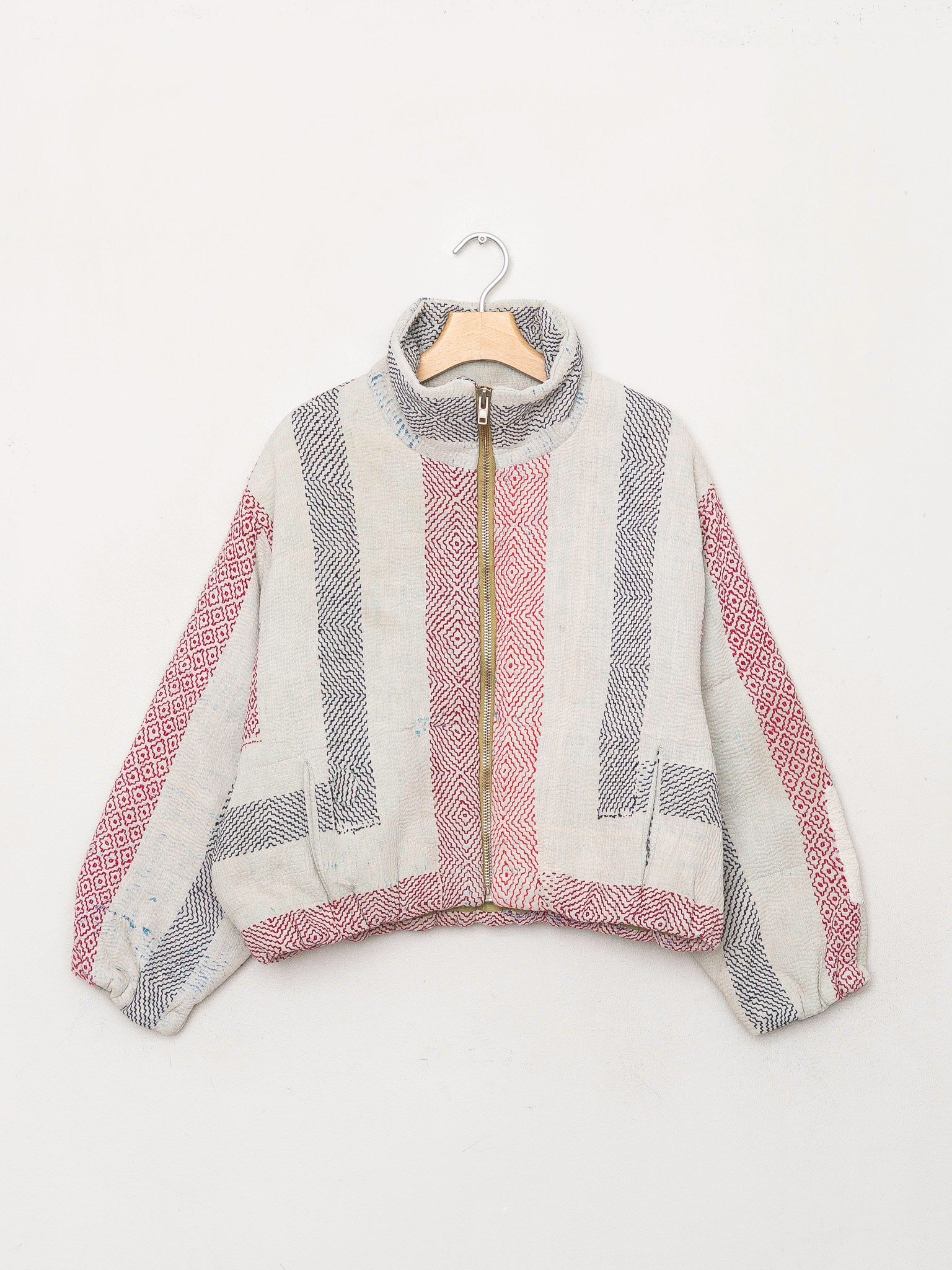 The Shira Quilted Puffer Bomber Jacket