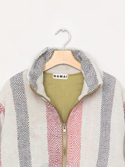 The Shira Quilted Puffer Bomber Jacket