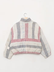 The Shira Quilted Puffer Bomber Jacket