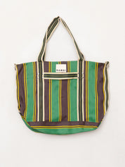 The Goa Recycled Nylon Travel Tote - Putting Green