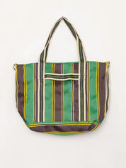 The Goa Recycled Nylon Travel Tote - Putting Green