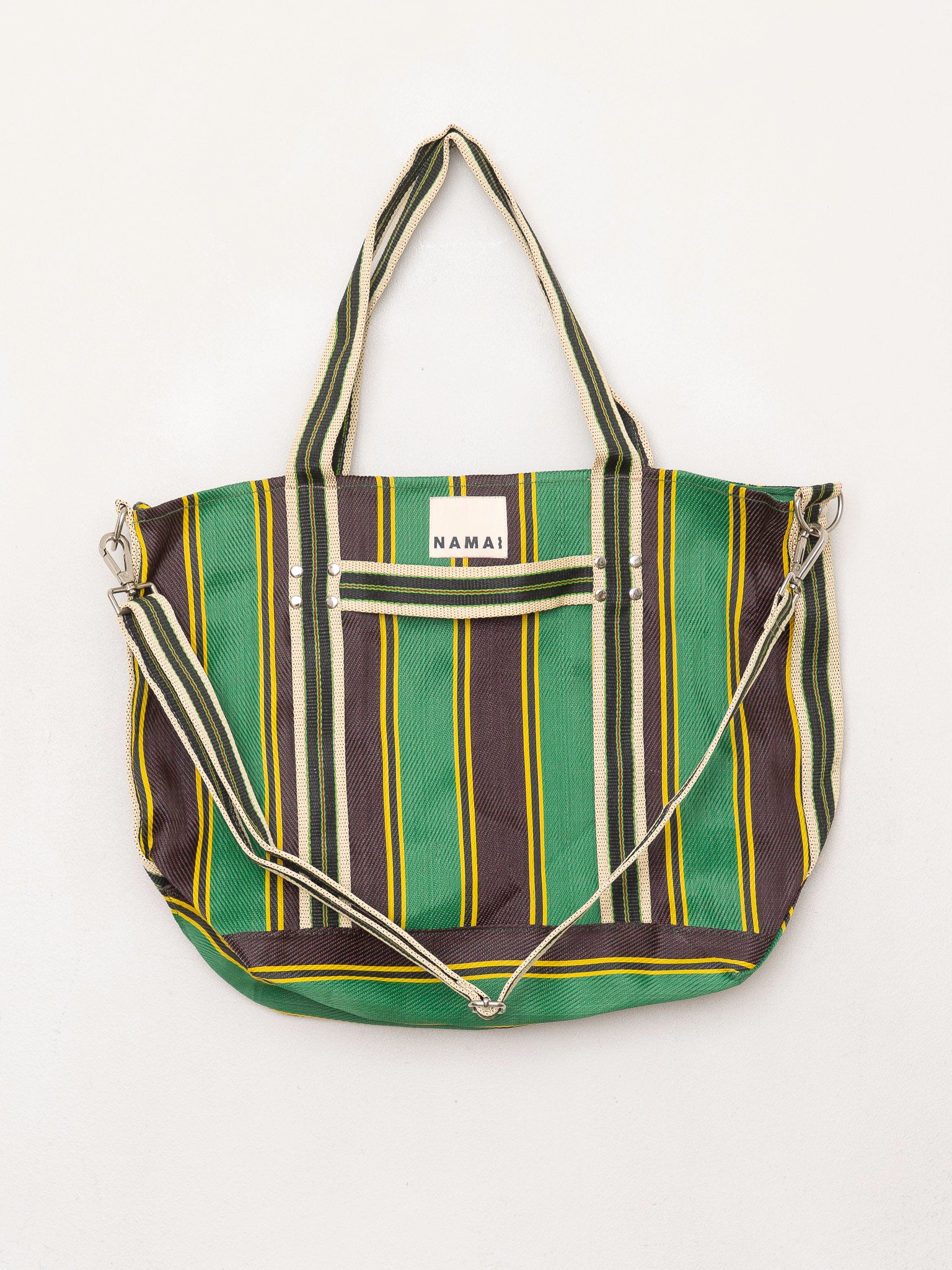 The Goa Recycled Nylon Travel Tote - Putting Green
