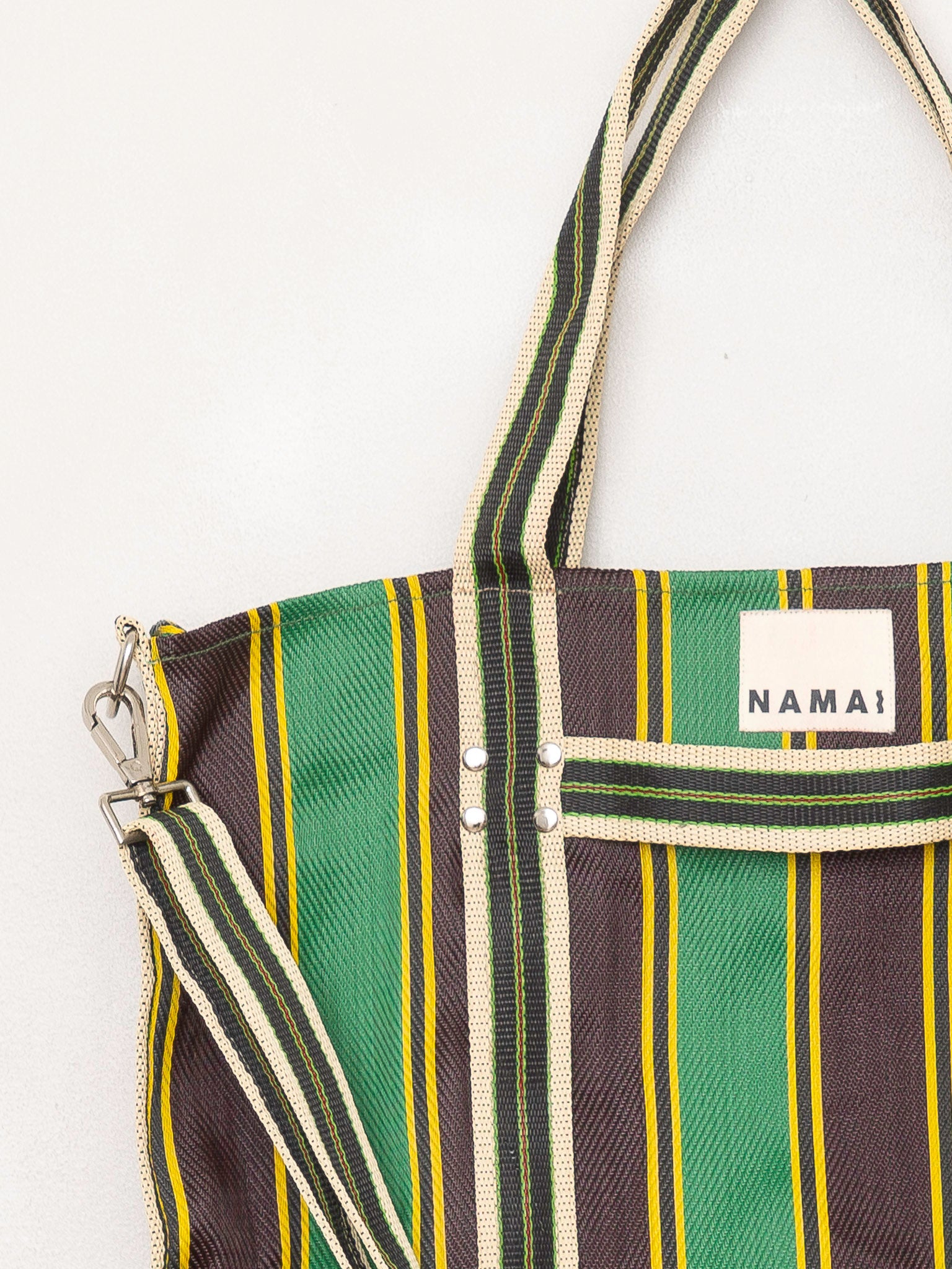 The Goa Recycled Nylon Travel Tote - Putting Green