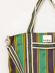 The Goa Recycled Nylon Travel Tote - Putting Green