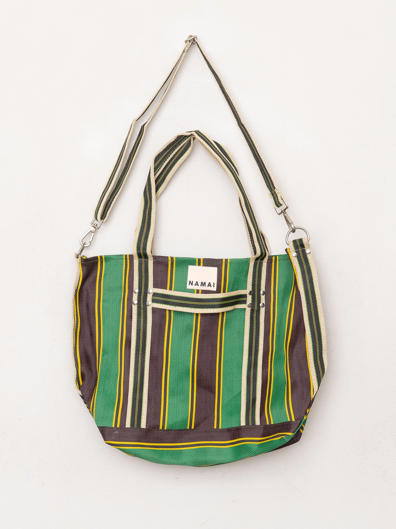 The Goa Recycled Nylon Travel Tote - Putting Green